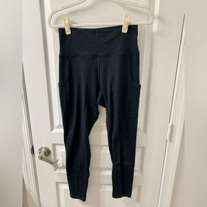 Aerie Black Leggings with Pocket